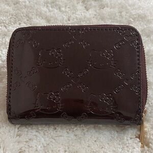Rare Loungefly Sanrio Hello Kitty Embossed Zip Around Wallet